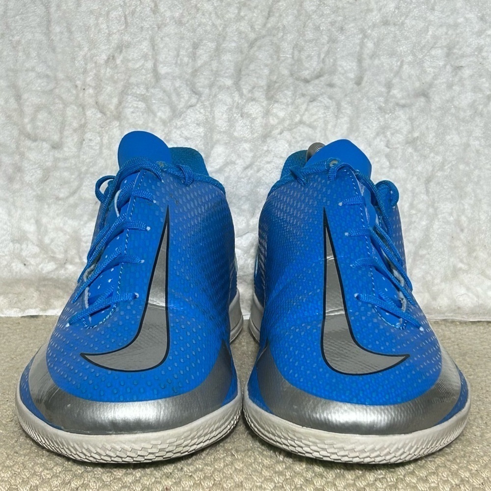 Nike Phantom GT Club IC Big Kids Blue Indoor Soccer Athletic Shoes SZ US 5.5 - Picture 3 of 11